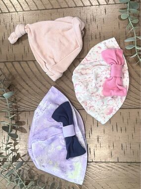 Baby Hat Bundle | Nike Newborn Beanies | Set of 3